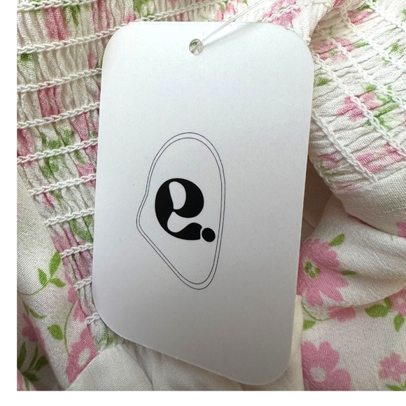 Elodie Floral Cami Minidress Size L - Picture 6 of 7